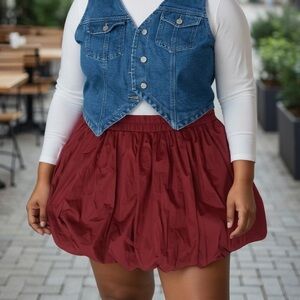 Blue Denim Vest